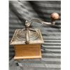 Image 9 : ANTIQUE COLLECTION, FEATURING A WOODEN WASHBOARD, A CAST IRON AND WOODEN COFFEE GRINDER, A JASCO MET