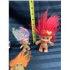 Image 3 : COLLECTION OF VINTAGE TROLL DOLLS, ALSO KNOWN AS DAM DOLLS