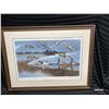Image 1 : LIMITED EDITION FRAMED ART PRINT TITLED "THE GATHERING - MALLARDS" BY ARTIST RON VAN GILDER