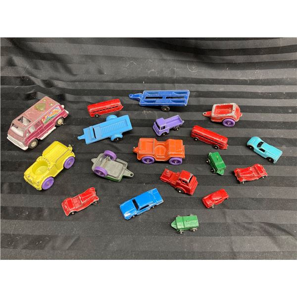 VINTAGE TOOTSIE TOY DIE-CAST TOY CARS AND TRUCKS