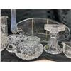Image 11 : VINTAGE CUT GLASS AND CRYSTAL TABLEWARE