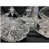 Image 12 : VINTAGE CUT GLASS AND CRYSTAL TABLEWARE