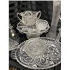 Image 4 : VINTAGE CUT GLASS AND CRYSTAL TABLEWARE