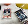 Image 12 : COLLECTION OF SPORTS MEMORABILIA, INCLUDING TWO MINIATURE HELMETS AND NUMEROUS TRADING CARDS