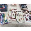 Image 6 : COLLECTION OF SPORTS MEMORABILIA, INCLUDING TWO MINIATURE HELMETS AND NUMEROUS TRADING CARDS