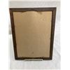 Image 6 : VINTAGE WOOD-FRAMED LÖWENBRÄU BEER MIRROR AND LION BOOKENDS