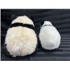 Image 10 : SET OF PANDA BEAR STUFFED ANIMALS