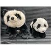 Image 8 : SET OF PANDA BEAR STUFFED ANIMALS