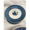 Image 23 : COLLECTION OF VINTAGE ROYAL CHINA CURRIER & IVES BLUE AND WHITE DINNERWARE