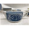 Image 28 : COLLECTION OF VINTAGE ROYAL CHINA CURRIER & IVES BLUE AND WHITE DINNERWARE
