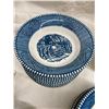 Image 2 : COLLECTION OF VINTAGE ROYAL CHINA CURRIER & IVES BLUE AND WHITE DINNERWARE