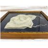 Image 10 : ANTIQUE FRAMED CHILD'S BONNET MADE OF FINE HAND-EMBROIDERED NET LACE