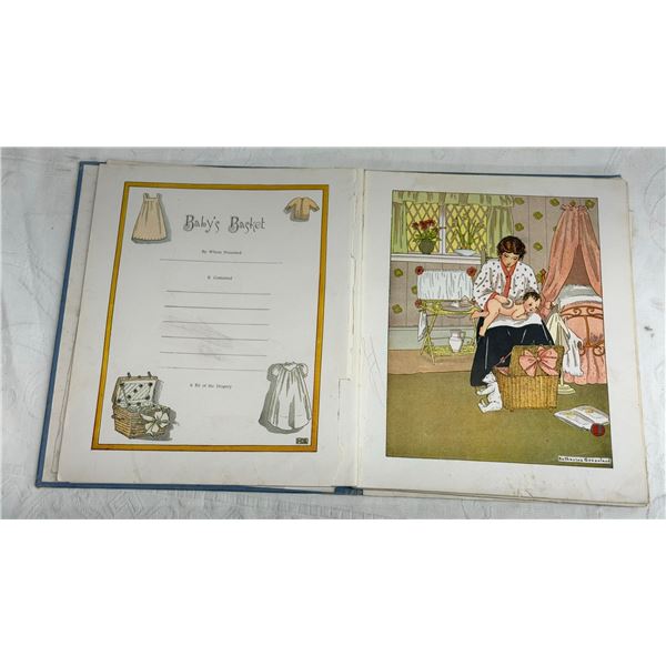 VINTAGE "BABY DEAR" BABY MEMORY BOOK BY SUTTON