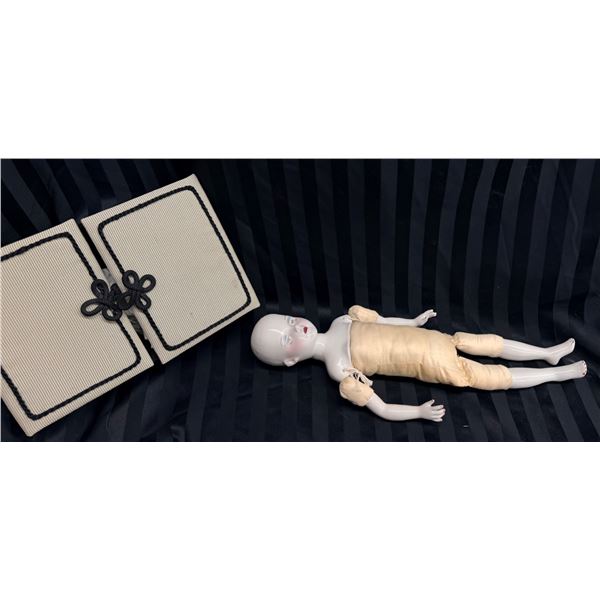 ANTIQUE BISQUE DOLL