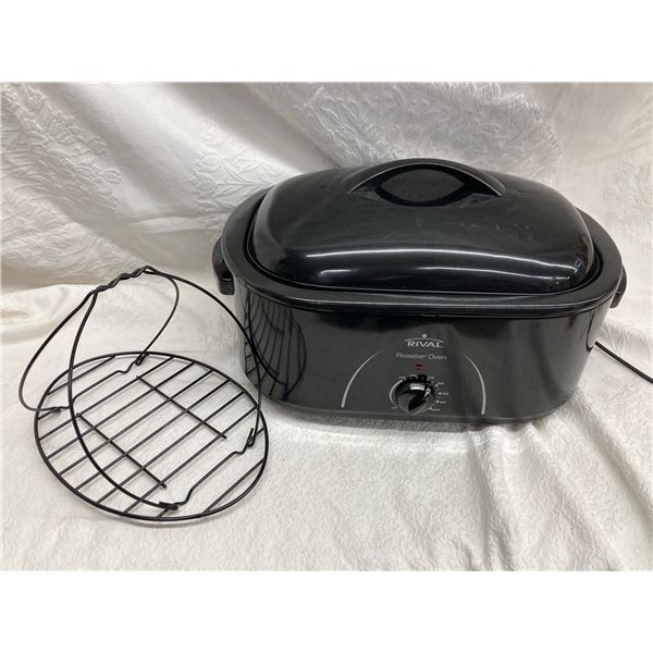 RIVAL ROASTER OVEN - WORKS!
