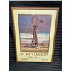 Image 7 : VINTAGE 1987 SIGNED PRINT BY GARY P. MILLER COMMEMORATING NORTH DAKOTA'S CENTENNIAL (1889-1989)