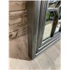 Image 3 : Decorative Grey Wall Mirror 44.5in x 18in