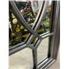Image 4 : Decorative Grey Wall Mirror 44.5in x 18in