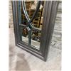 Image 5 : Decorative Grey Wall Mirror 44.5in x 18in