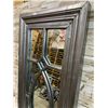 Image 6 : Decorative Grey Wall Mirror 44.5in x 18in