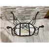 Image 11 : Decorative Floral Cushion Stool