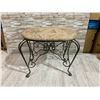 Image 1 : Decorative Floral Cushion Stool