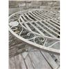 Image 5 : Metal Round Folding Table 27.5Inches