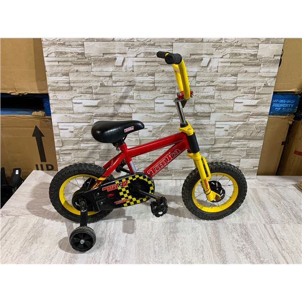 Tonka X12 Kids Bike with Training Wheels