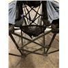 Image 11 : Two Seater Black Camping Chair