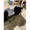 Image 9 : Two Seater Black Camping Chair