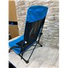 Image 7 : One Seater Blue Camping Chair