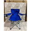 Image 1 : One Seater Blue Camping Chair