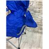Image 4 : One Seater Blue Camping Chair
