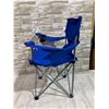 Image 5 : One Seater Blue Camping Chair