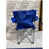 Image 6 : One Seater Blue Camping Chair