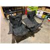 Image 1 : Black Two Seater Camping Chair