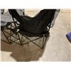Image 3 : Black Two Seater Camping Chair