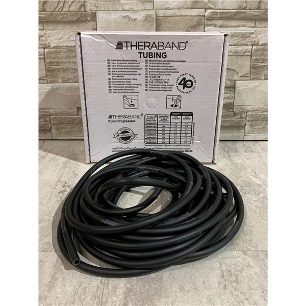 Theraband Tubing 25 Feet Black