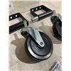 Image 3 : 4 Inch Spring Loaded Heave Duty Gate Wheel 2 Pack