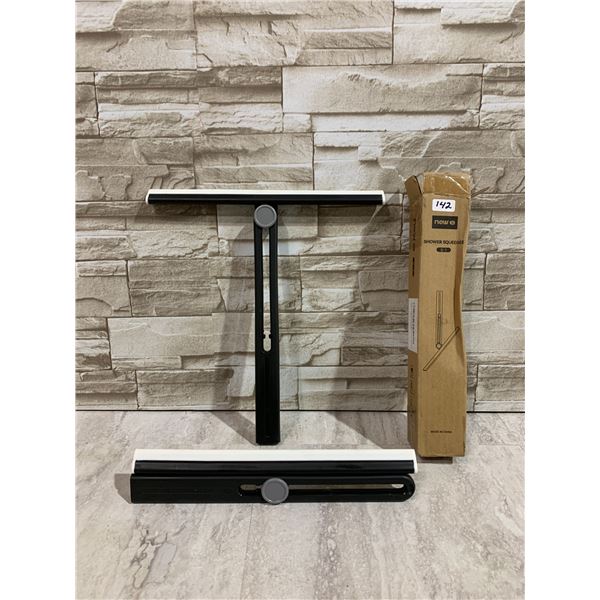 Lot of 2 Newe Shower Squeegee