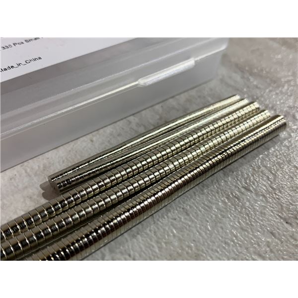 330 Pcs Neodymium Disc Magnets Very Strong 3 Different Sizes