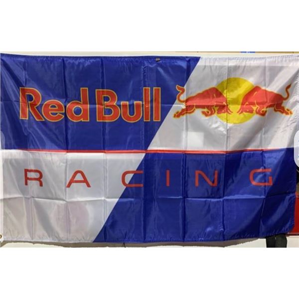 Red Bull Flag Banner