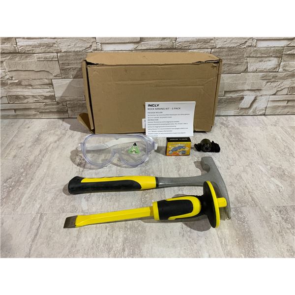 5 Pcs Geology Prospecting Stone Breaking Kit