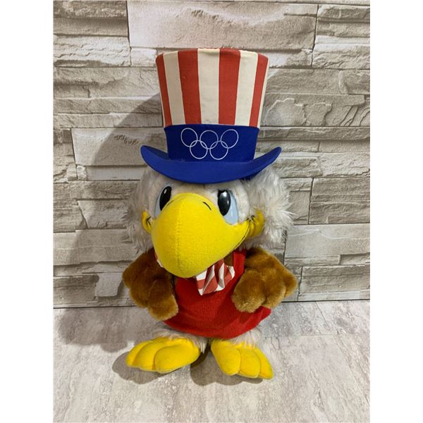 Vintage Sam The Olympic Eagle Plush Mascot From The 1984 Los Angeles Summer Olympics