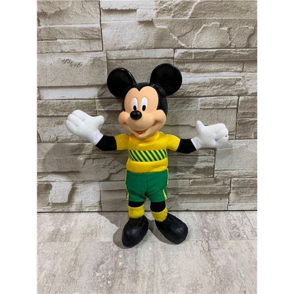 Vintage Mickey Mouse Sports Champion Soccer Plush 1995