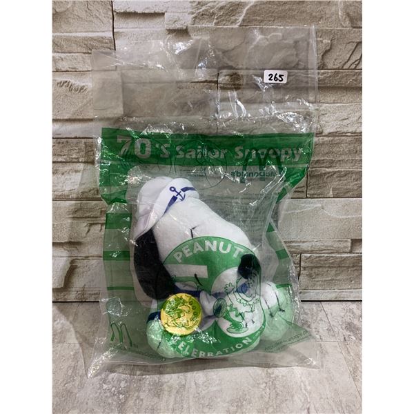 McDonalds 70s Sailor Snoopy Plush