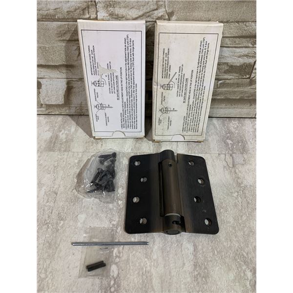 Lot of 2 Oil Rubbed Bronze Door Hinge