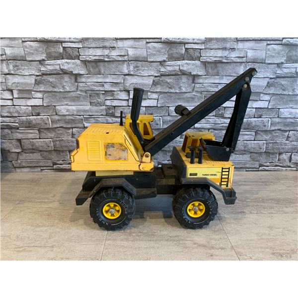 Vintage Tonka Mighty Shovel Backhoe Excavator Truck 16" Long