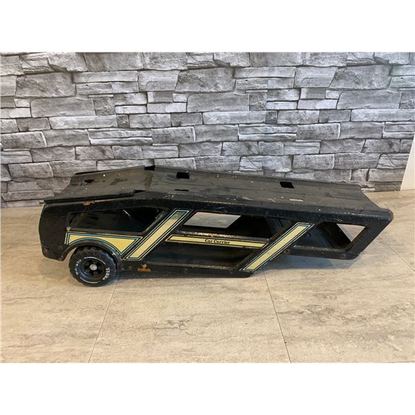 Vintage Tonka Car Carrier Trailer 26" Long