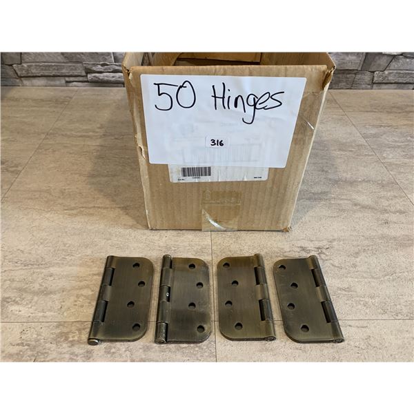 Lot of 50 Door Hinges
